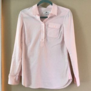 Pink pinstripe Vineyard Vines button down